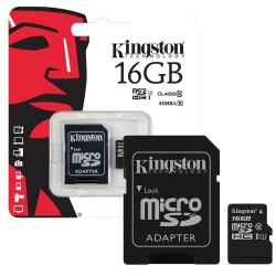 Kingston 16GB SDHC Class 10 Flash Memory Card