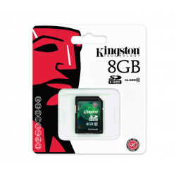 Kingston 8GB SDHC Class 10 Flash Memory Card