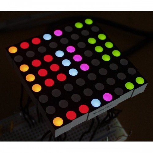 Large 8x8 LED Dot Matrix Display