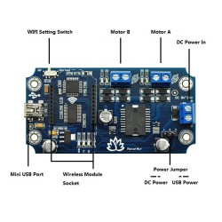 MotorAir - USB/Wireless Dual Motor Driver Board